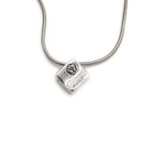 CHANEL Authentic Silver Necklace